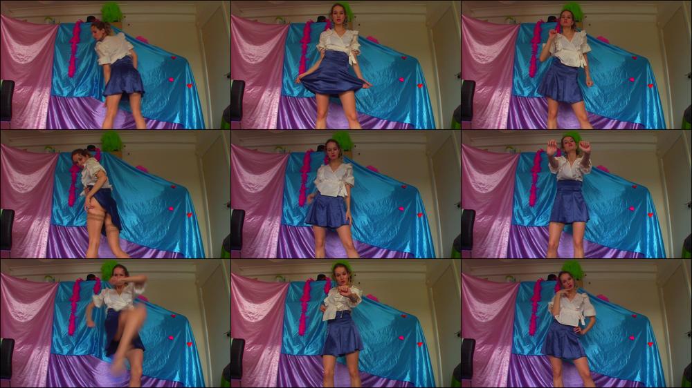 Self DEFENSE Ballbusting LEGS, BLUE Heel