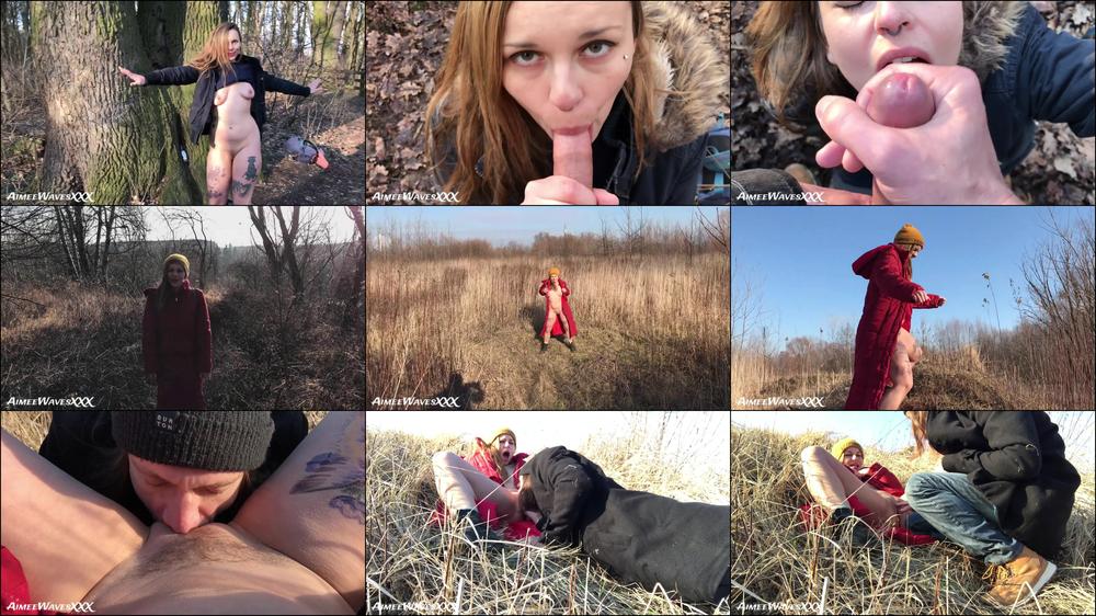 Aimeewavesxxx - His And Her Outdoor Oral - Manyvids