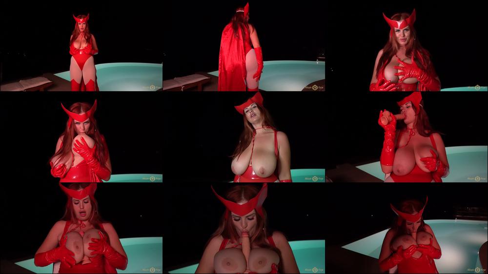 Scarlet Witch tittyfuck