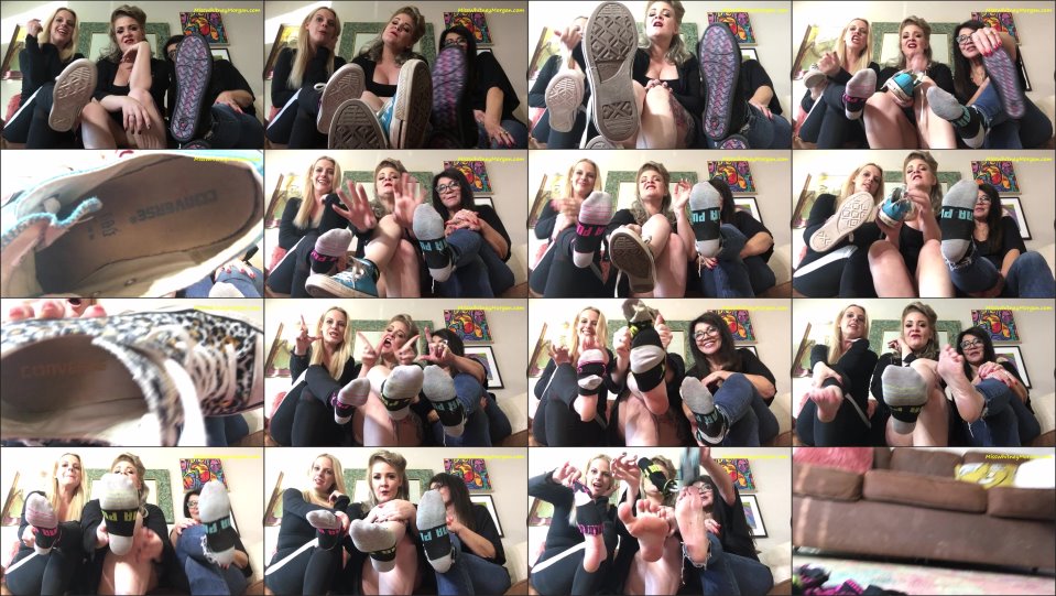 Misswhitneymorgan Triple Sock Tease Roxie Whitney Gigi