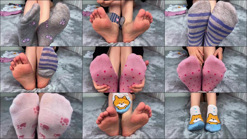 Sock try-on haul