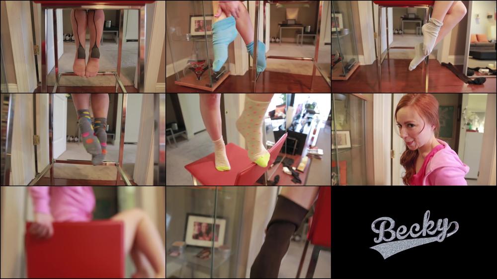 BECKY'S ULTIMATE SOCK & STOCKING TEASE - May 15, 2020