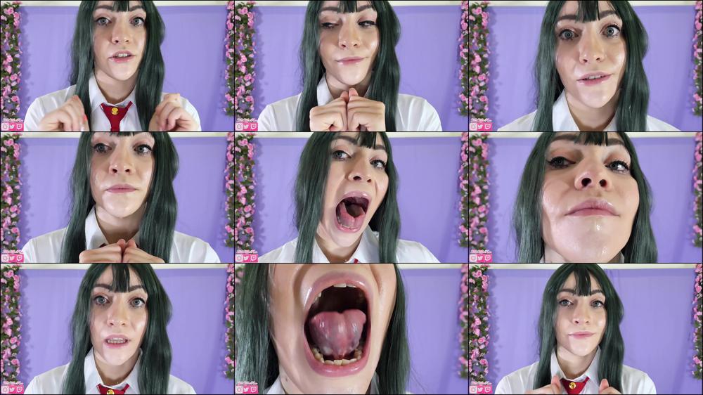 Tsuyu Asui's Mouth Fetish JOI