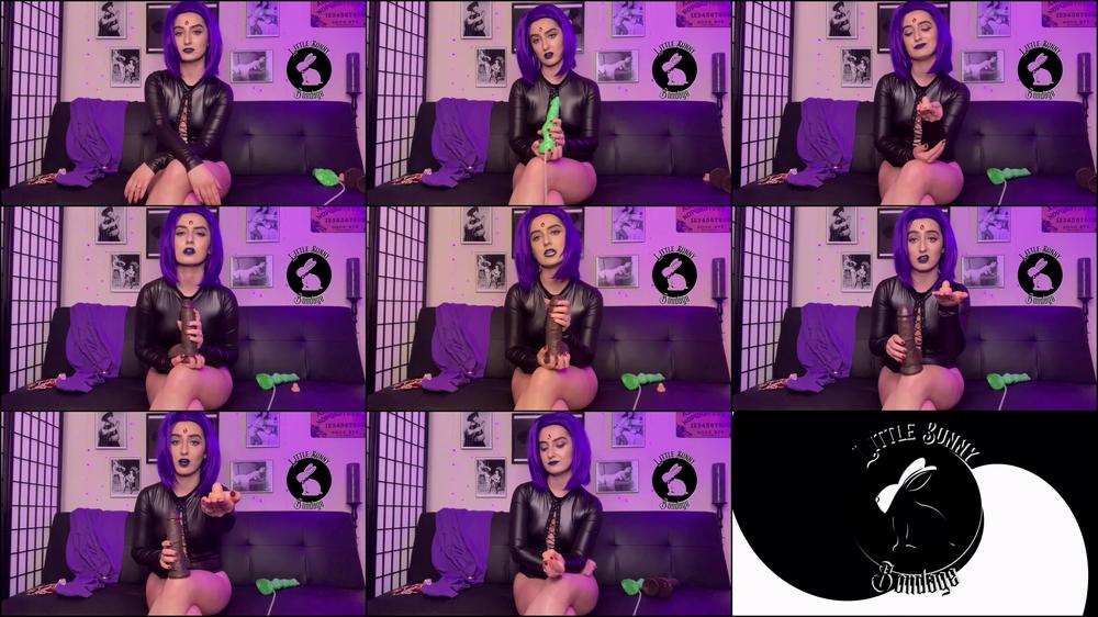 Raven Makes Fun Of A Puny Cock Custom