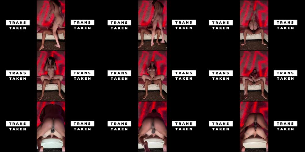 Big tit Sexy Canadian trans goddess Cibby plays w/ Justice