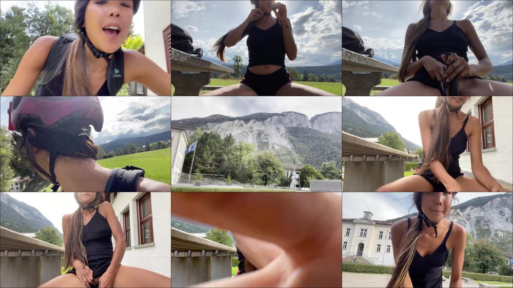 Riding Bike and Public Masturbation - August 17, 2023