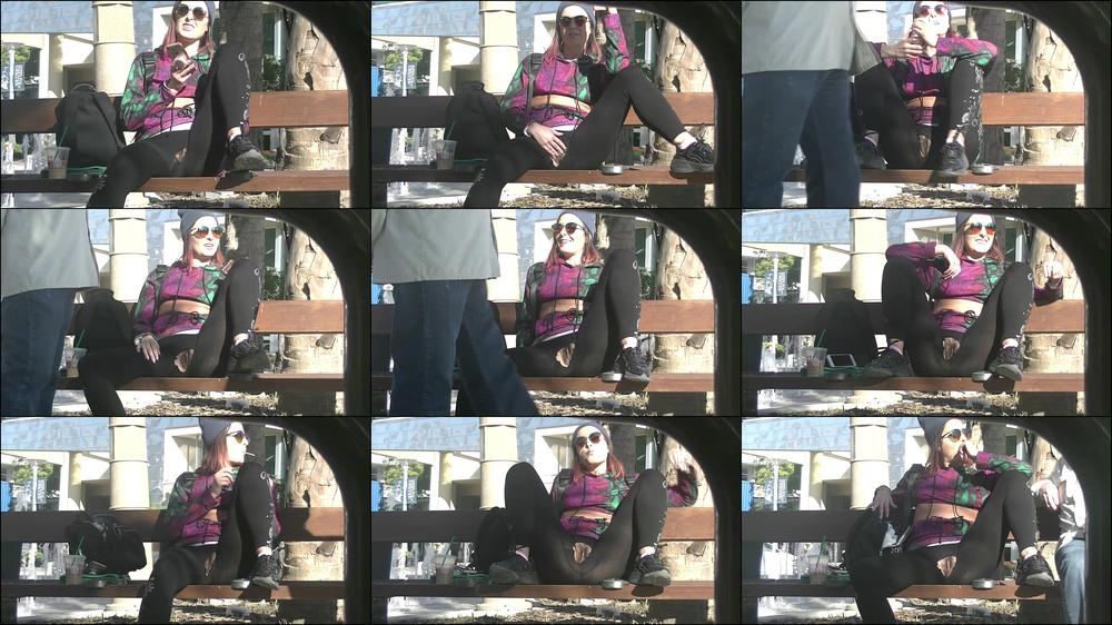 Helena Price TORN YOGA PANTS PUBLIC PUSSY FLASHING CHALLENGE