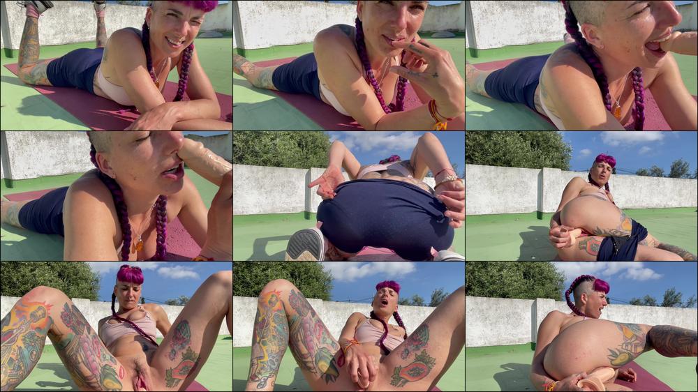 POV I Fuck my Personal Trainor Outdoors