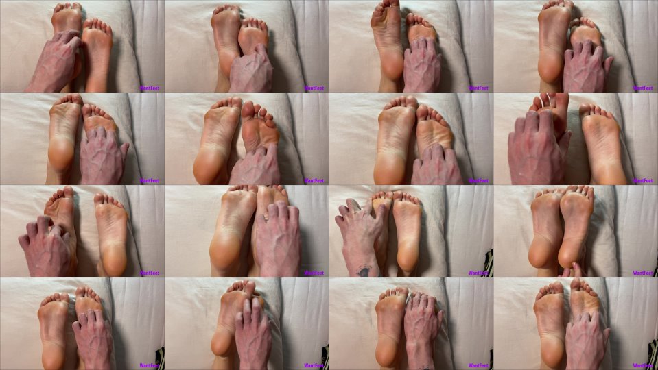 Cock Trample City Clips Lisas Ticklish Feet 4K