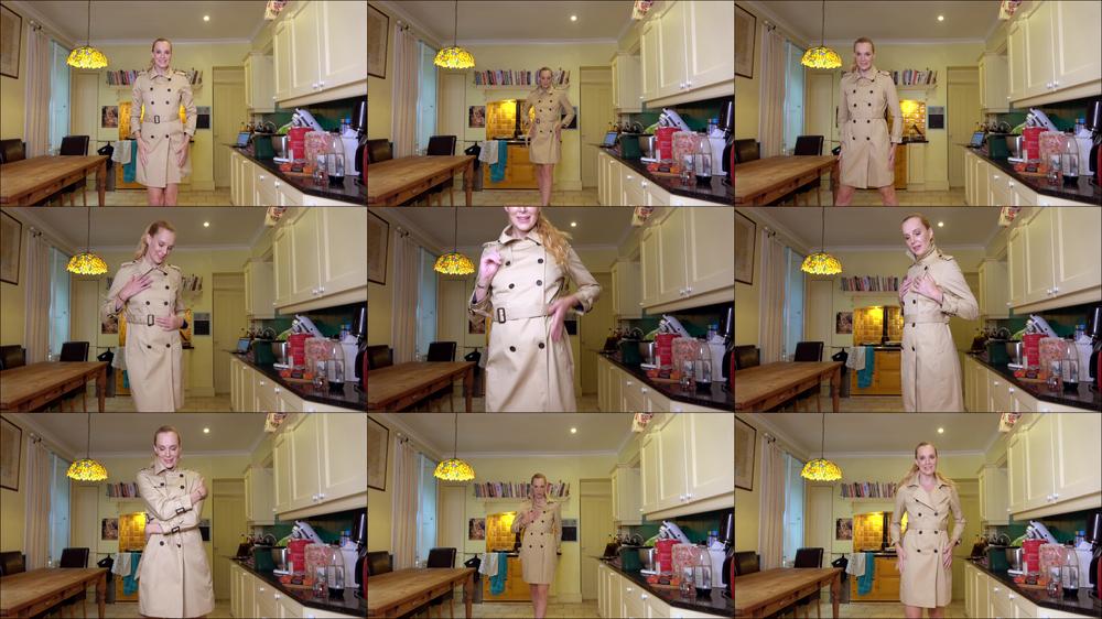 Ariel Anderssen Trench Coat Flirt