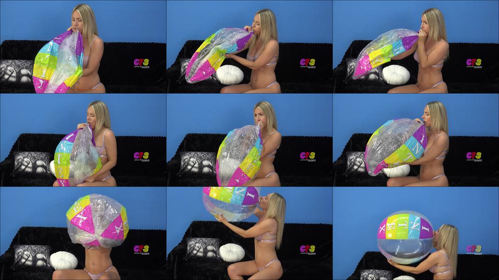 Bunny's First Inflatable Blow Fetish HD