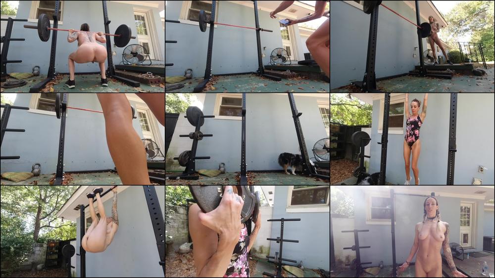 Backyard bodybuilding w/Mars & Sasha - June 20, 2021