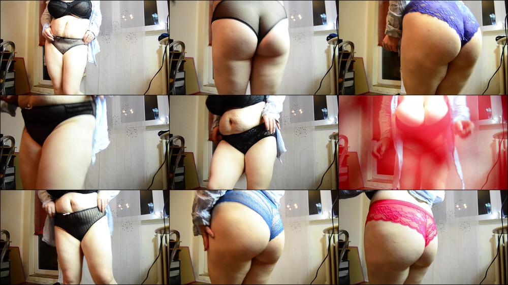 Change lace knickers ass worship