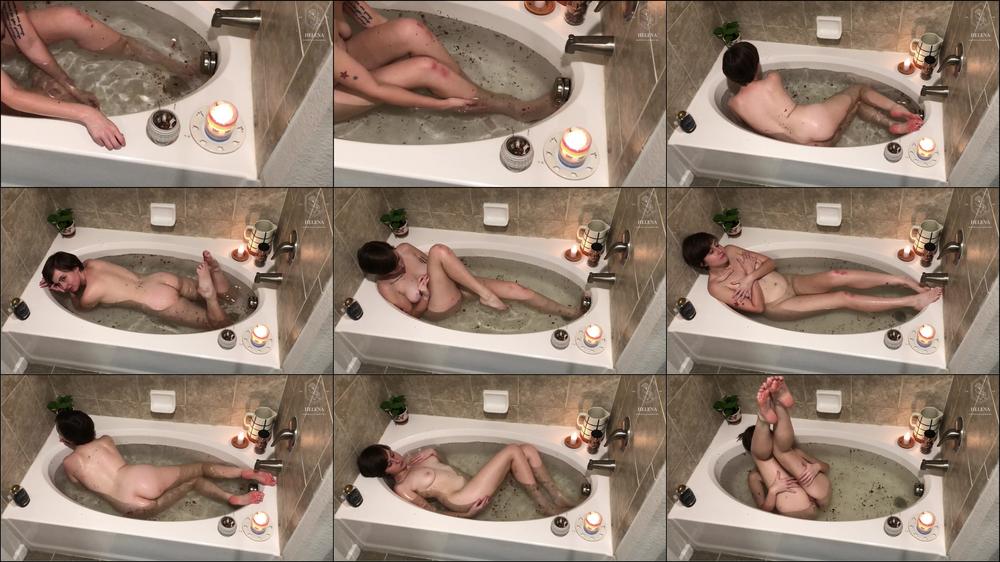 Sensual Floral Bath Time