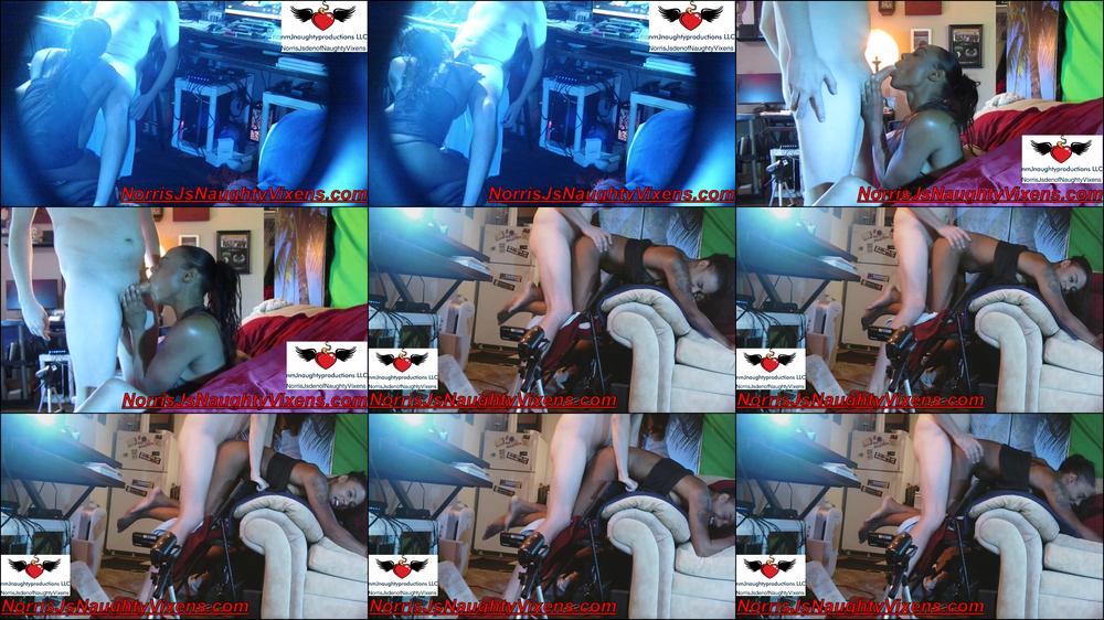 Ebony maid sucks & fucks for U