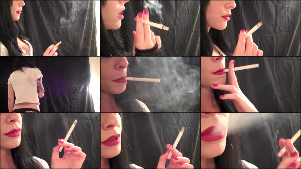 Smoking 100s Up Close
