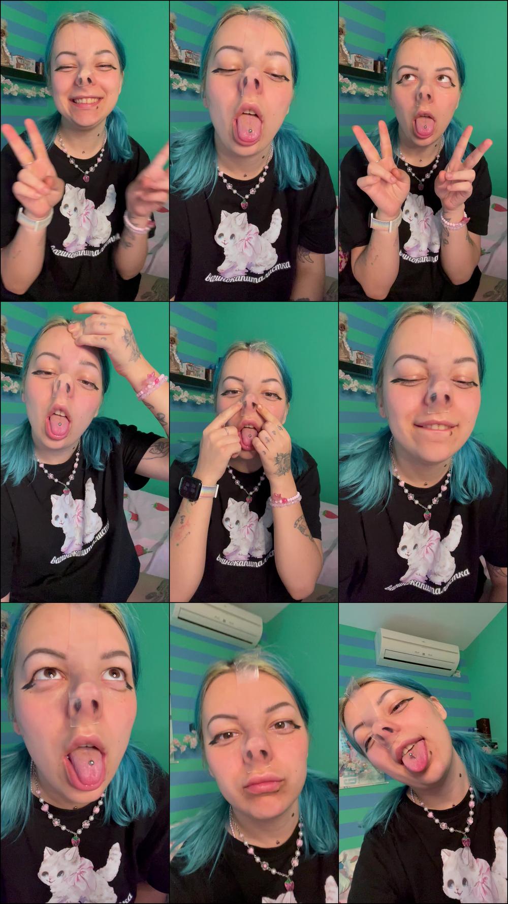 PIG NOSE FETISH