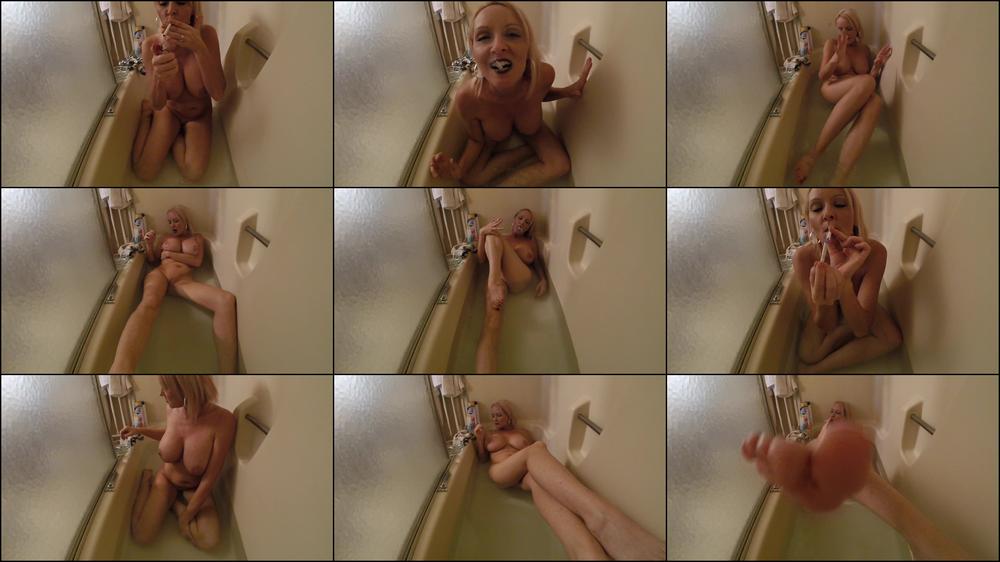 Buddahsplayground Smoking In Bath Tub