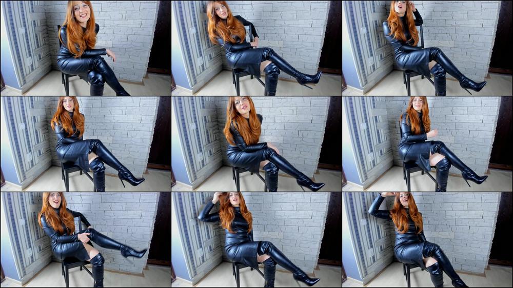 Leather high knee boots JOI