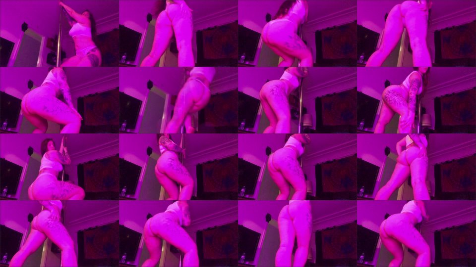 Embermae First Ever Attempt At Stripper Pole