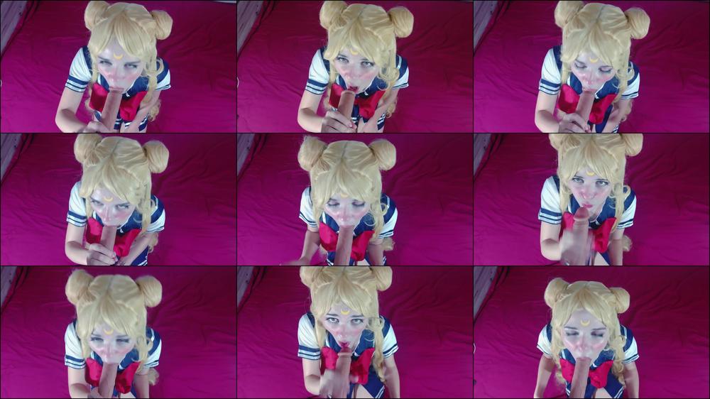Sailor Moon cosplay: POV Blowjob - May 25, 2020