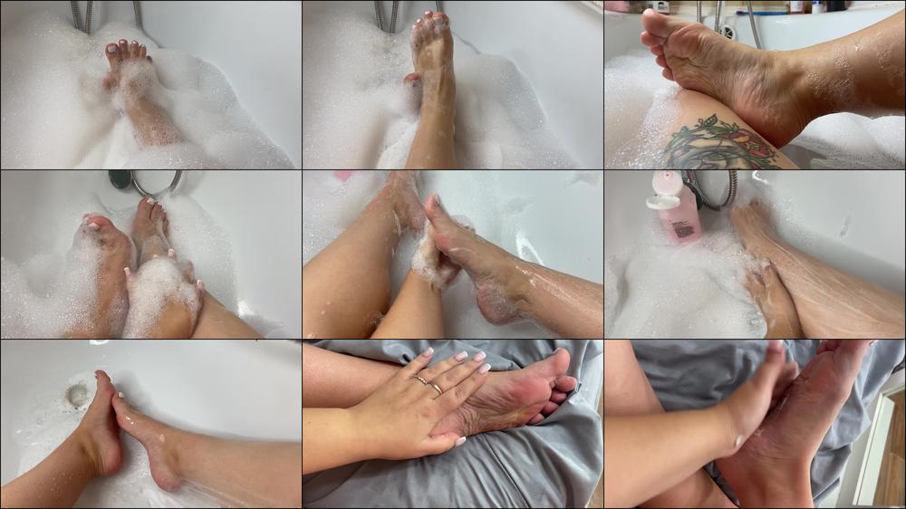My feet routine