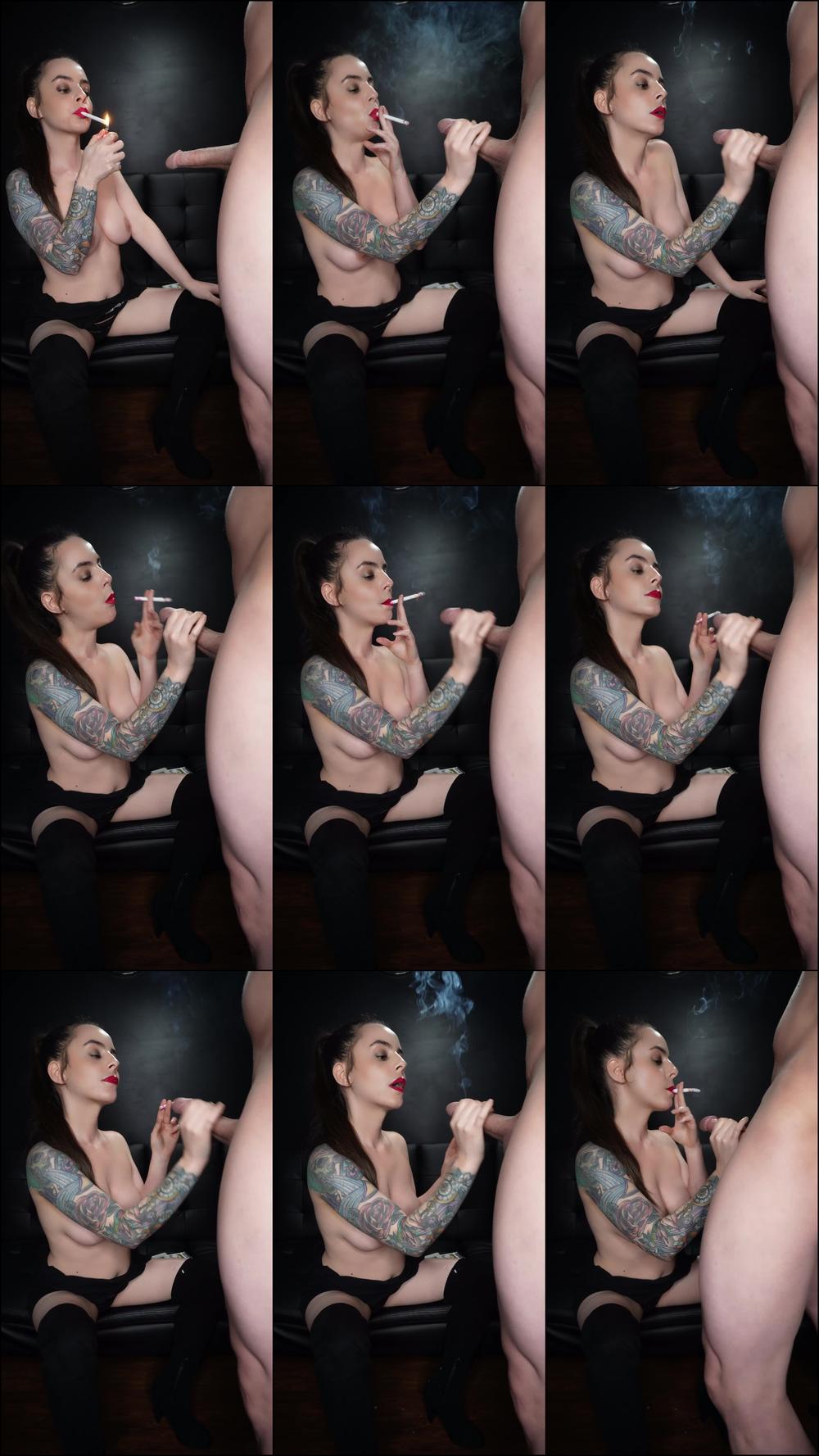 Smoking Handjob