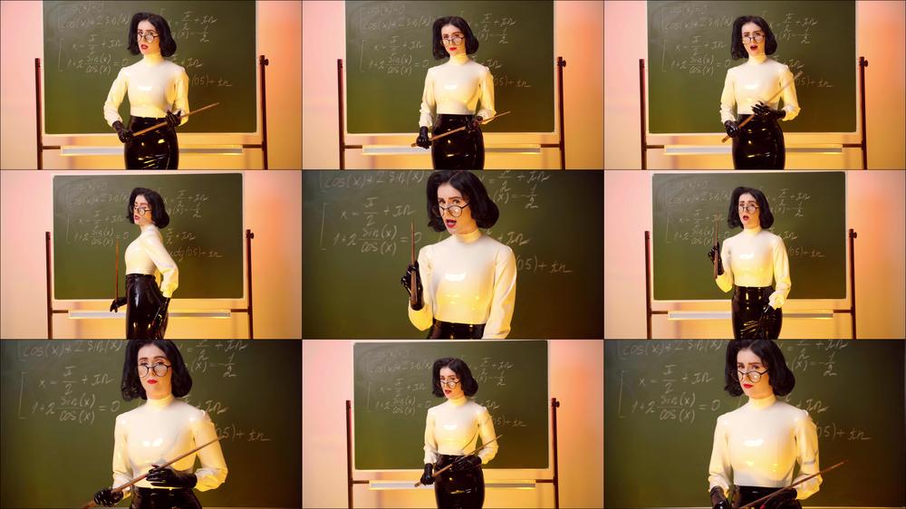 Joi Hot Teacher In Latex