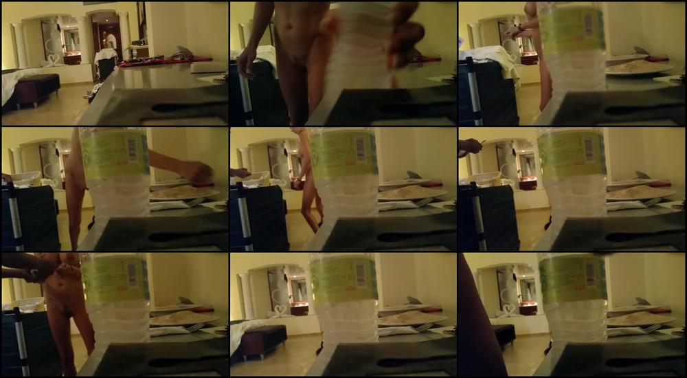 Solo Vacation Nude Room Service Flashing