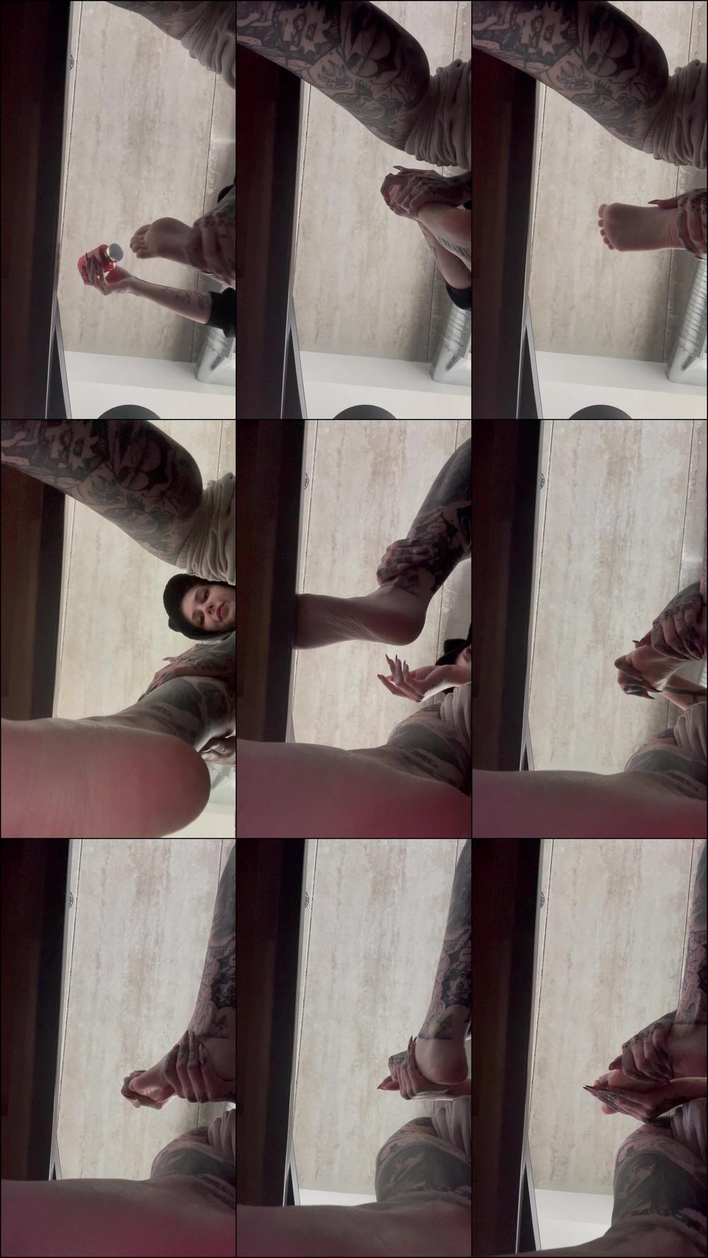 Watch Me Lotion My Feet
