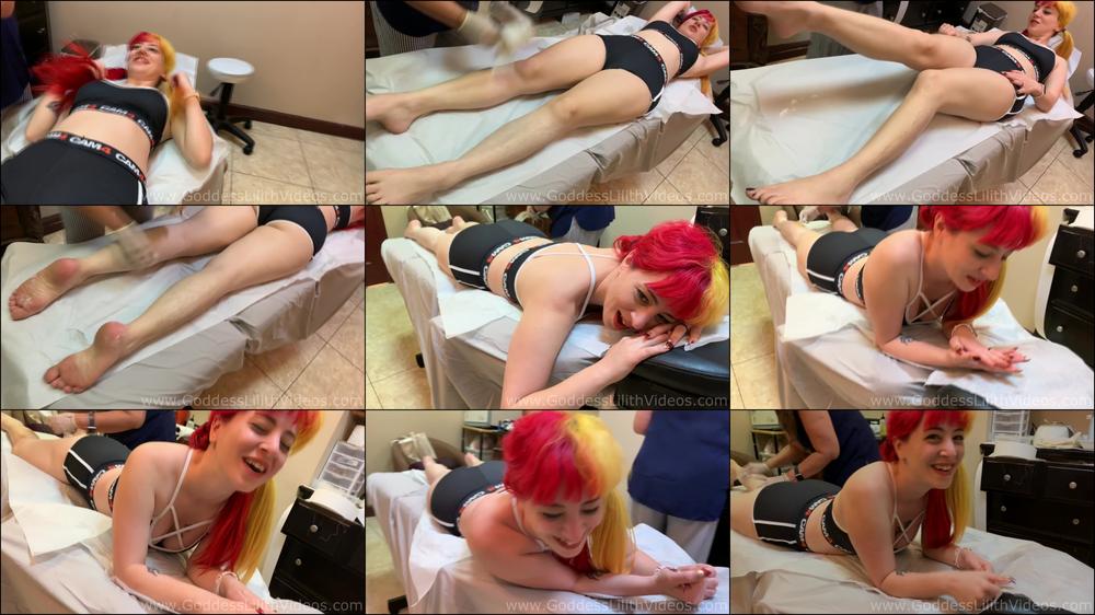Goddess Lilith Waxing My Hairy Legs