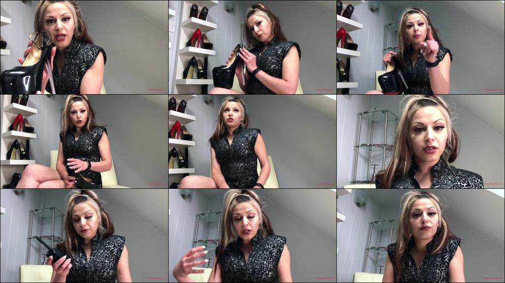 Isobel Devi Shocks Her Bad Puppy Slave