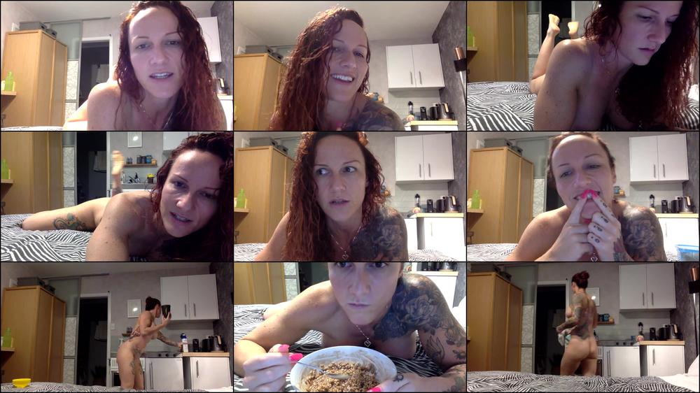 Talking & Eating While Naked