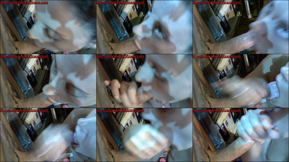 Melanie Hicks edging bj gloryhole for me