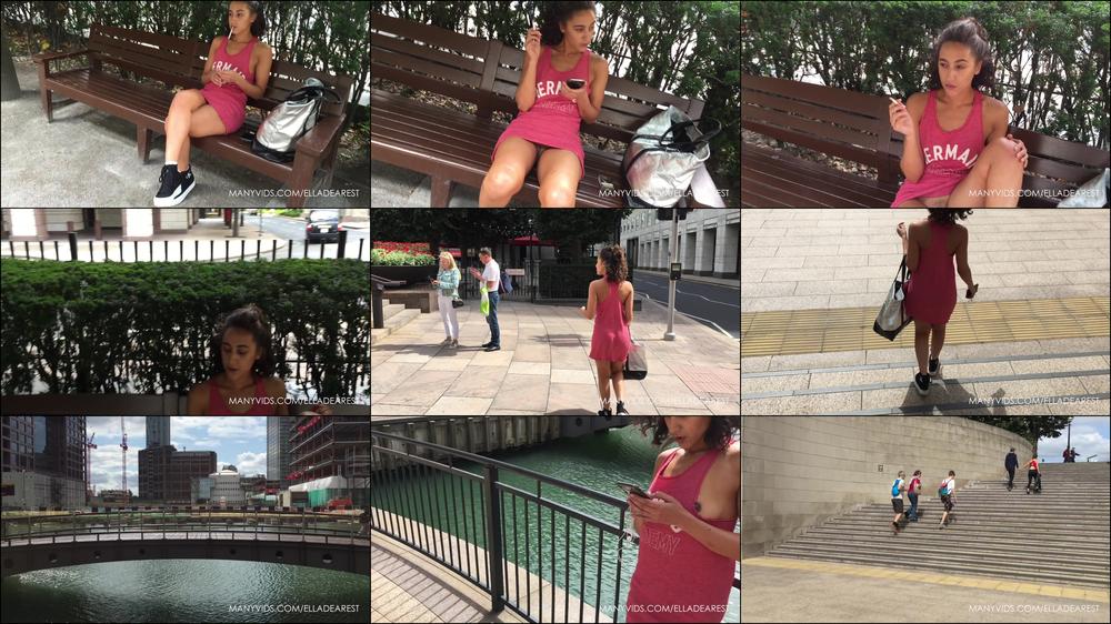 Elladearest Hanging Round The City With No Underwear