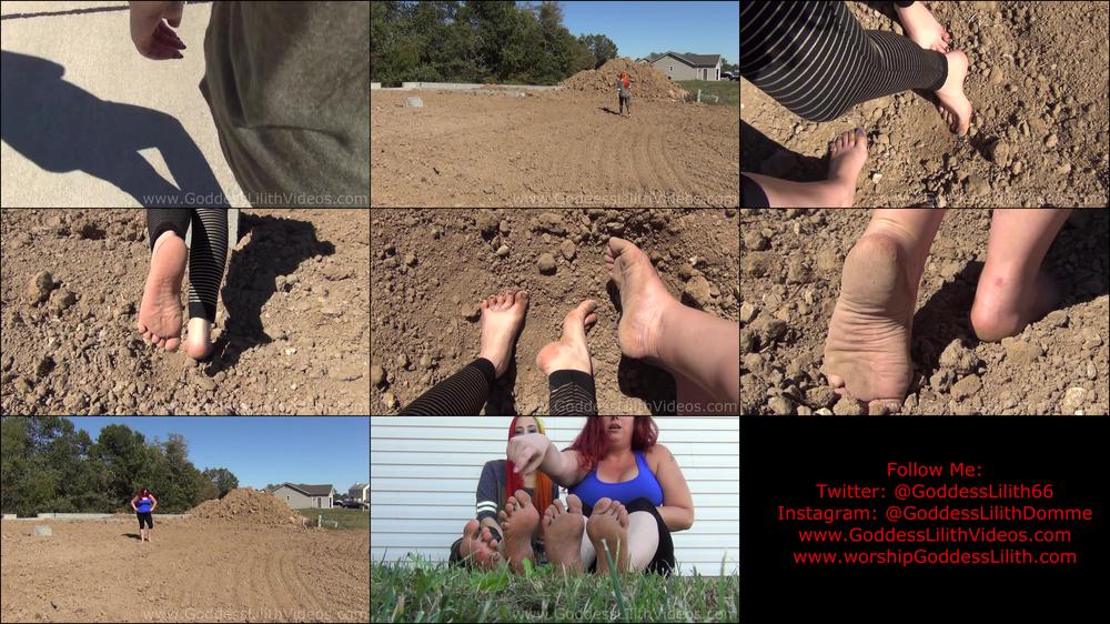 Goddess Lilith Dirty Feet Adventure W Queen Kitty