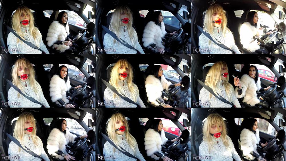 Ashtray bimbo goes for a ride - July 24, 2020