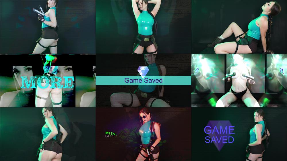 Humiliation from Miss Alika - Brain Raider (Lara Croft Cosplay)