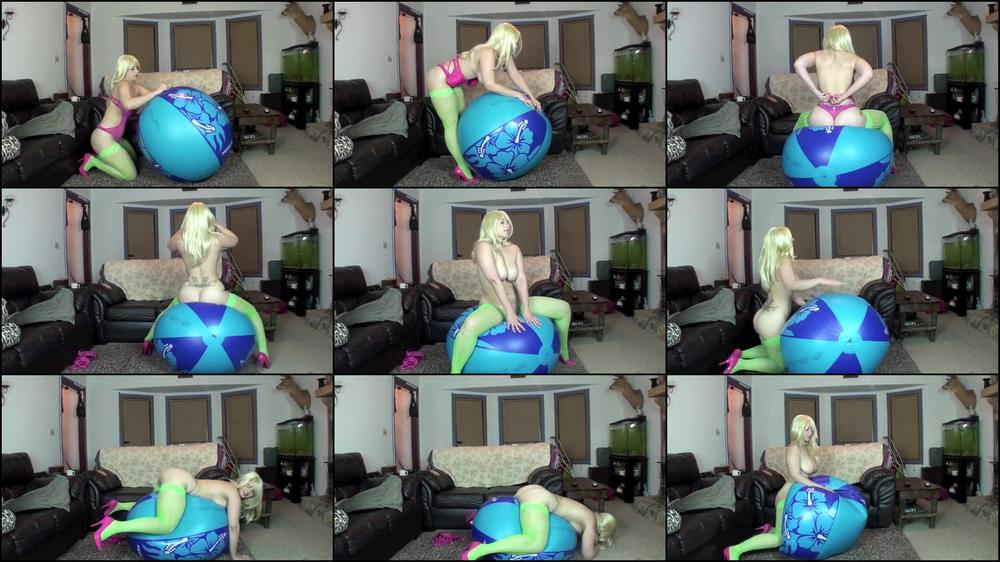 Aloha Beach Ball Hump and deflate - Jan 14, 2018
