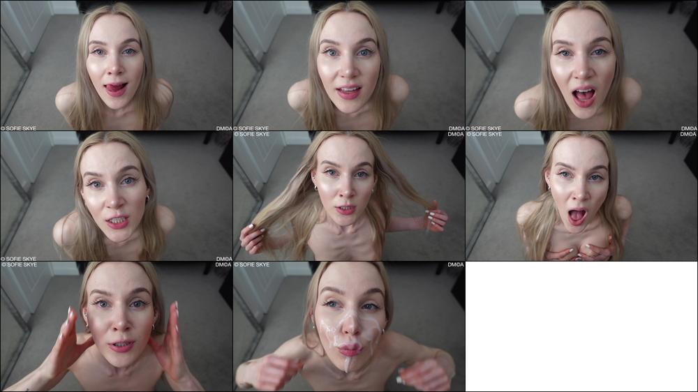 Big Dick Addict Cum Facial