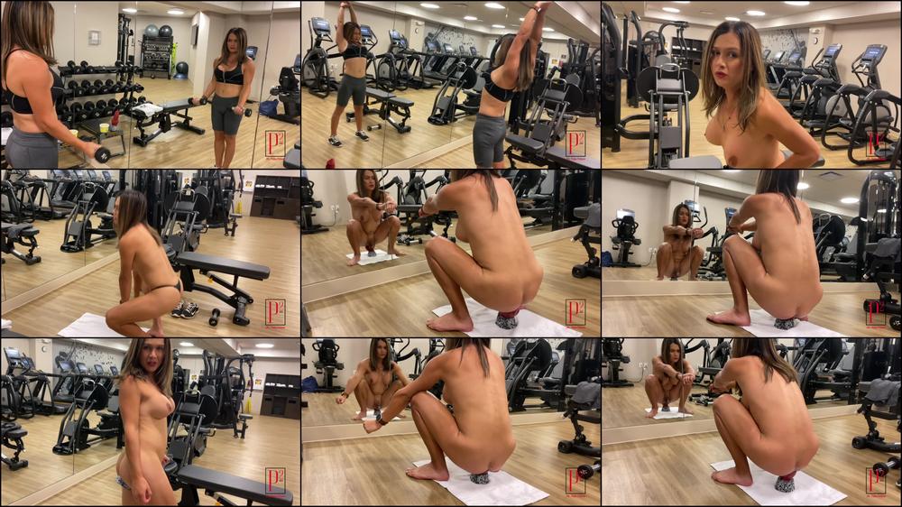 Watch me workout at the gym