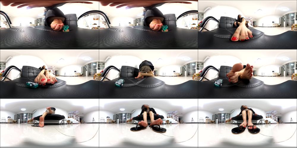 Anna goddess Fantasy Wonderland - Anna Crushed A Toy Car 360Vr6K