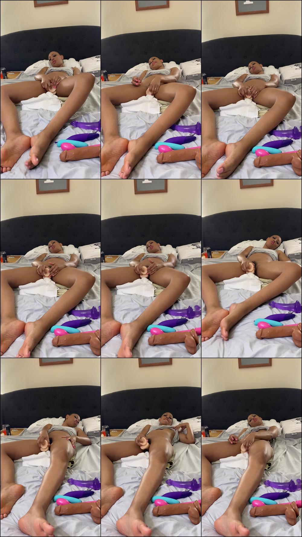 First Time Using Dildo