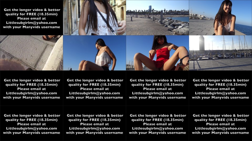 Littlesubgirl Public Flashing And Squirting At Beach
