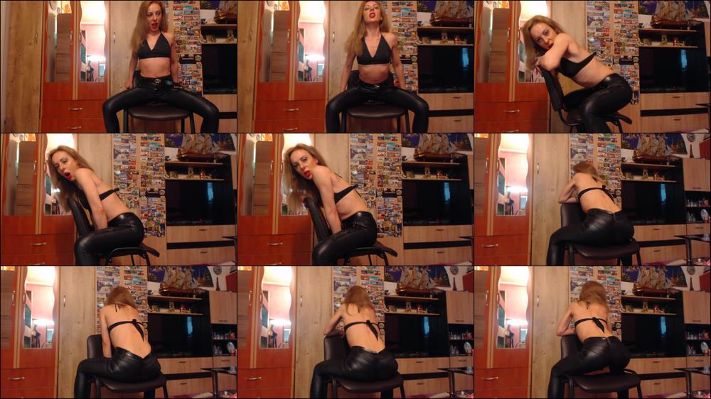 Kinkyporncpl Slamming My Leather Ass On Your Dick