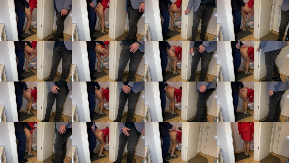 Business Bitch Boss Fucks Secretary Husband Watches