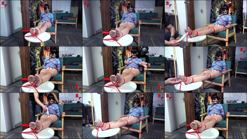 Bondage Tickling Orgasm Grilling