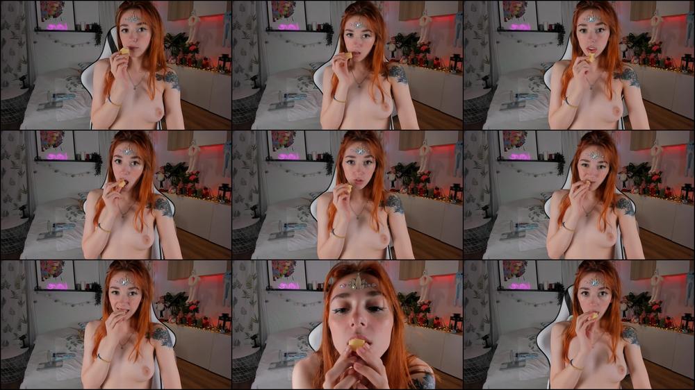 Eating tasty Cheese naked - Jan 19, 2023