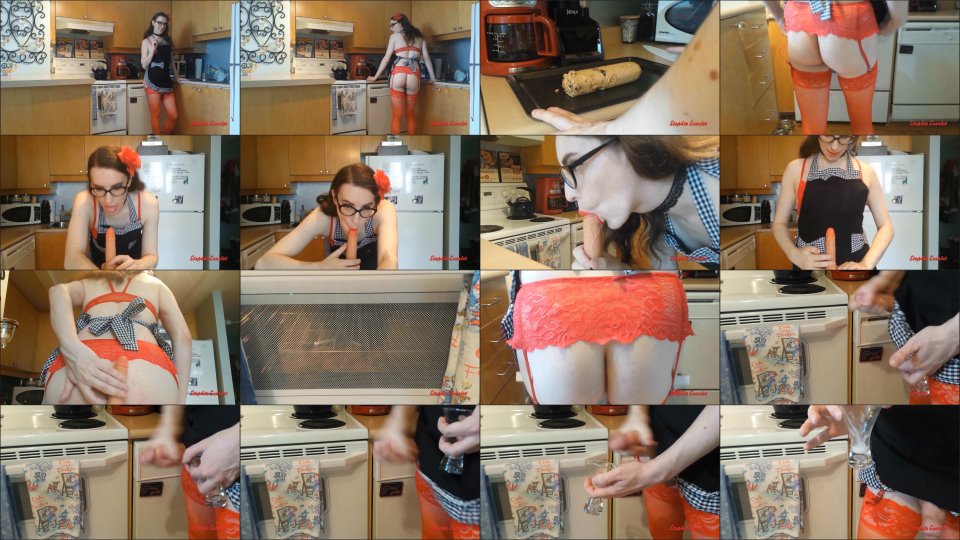 Stephie Scarlet Tgirl Stepmom Milf Pov Blowjob And Cumshot