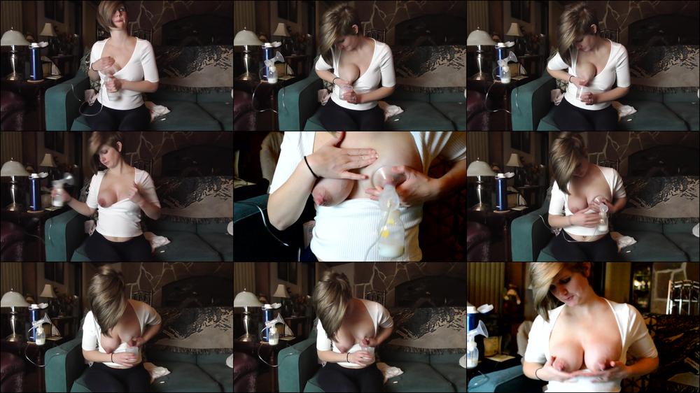 Breast Pumping Lactating MILF - Nov 29, 2019